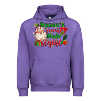 Tulip santas favorite hair stylist Urban Hoodie - MaliasSmallBusiness