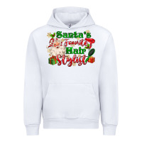 White santas favorite hair stylist Urban Hoodie - MaliasSmallBusiness