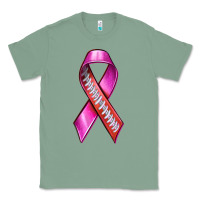 Sage Breast Cancer Ribbon American Football Classic Tee - texasbilliewilder