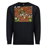 Black texas cactus Premium Sweatshirt - AdoDesignShop
