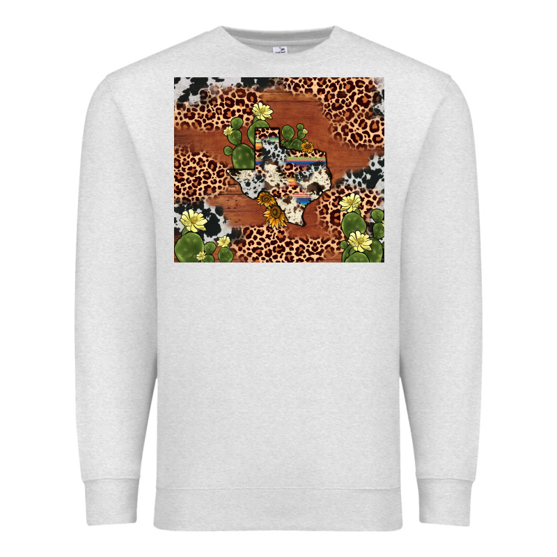 Texas Cactus Premium Sweatshirt by AdoDesignShop | Teevron