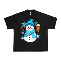 Black cute snowman Urban Heavy Tee - Zillion Design Studio