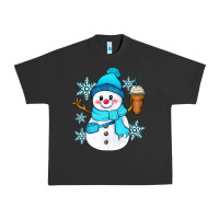 Pigment Black cute snowman Urban Heavy Tee - Zillion Design Studio