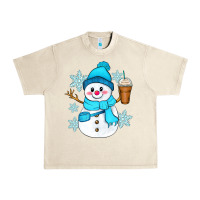 Sandshell cute snowman Urban Heavy Tee - Zillion Design Studio