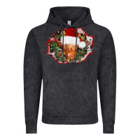Vintage Black christmas heifer Vintage Hoodie - AdoDesignShop