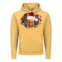 Vintage Mustard christmas heifer Vintage Hoodie - AdoDesignShop