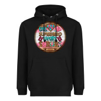 Black nurse round earrings 1 Heavyweight Hoodie - BundleAndBundleShop