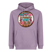 Lavender nurse round earrings 1 Heavyweight Hoodie - BundleAndBundleShop