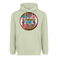 Matcha nurse round earrings 1 Heavyweight Hoodie - BundleAndBundleShop