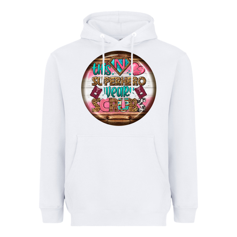 Nurse Round Earrings 1 Heavyweight Hoodie by BundleAndBundleShop | Teevron