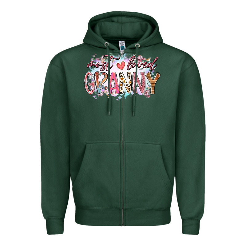 Most Loved Granny Zipper Hoodie by RacoonDesign | Teevron