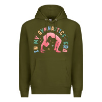 Army Green in my gymnastics era shinning Premium Hoodie - MaliasSmallBusiness
