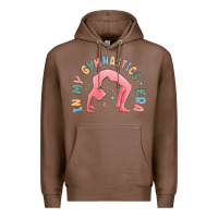 Chestnut in my gymnastics era shinning Premium Hoodie - MaliasSmallBusiness