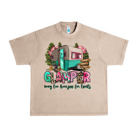 French Oak glamper way too boujee for tents 2 Urban Heavy Tee - RanaPortraitStore