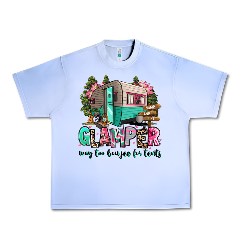 Glamper Way Too Boujee For Tents 2 Urban Heavy Tee by RanaPortraitStore | Teevron