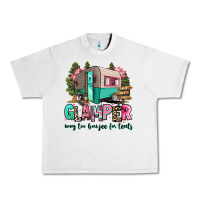 Lunar Rock glamper way too boujee for tents 2 Urban Heavy Tee - RanaPortraitStore