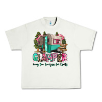 Pistachio glamper way too boujee for tents 2 Urban Heavy Tee - RanaPortraitStore