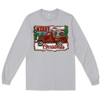 Moon Dust christmas truck with cows Long Sleeve Tee - RanaPortraitStore