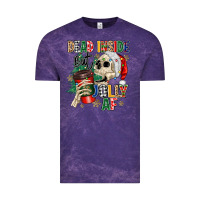 Cloud Purple dead inside but jolly as fuck Vintage Tee - MaliasSmallBusiness