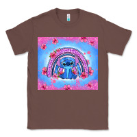Chestnut stitch rainbow Classic Tee - Zillion Design Studio