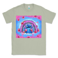 Matcha stitch rainbow Classic Tee - Zillion Design Studio
