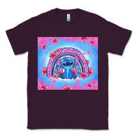 Plum stitch rainbow Classic Tee - Zillion Design Studio