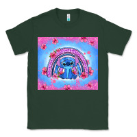Sports Green stitch rainbow Classic Tee - Zillion Design Studio