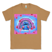 Toasted Coconut stitch rainbow Classic Tee - Zillion Design Studio