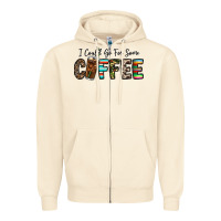 Sandshell i could go for some coffee Zipper Hoodie - CowhideDigitalArt
