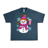 Midnight Navy bougie snowman Urban Heavy Tee - Zillion Design Studio