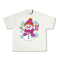 Pistachio bougie snowman Urban Heavy Tee - Zillion Design Studio