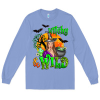 Colony Blue witchy and wild Long Sleeve Tee - Zillion Design Studio