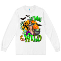 White witchy and wild Long Sleeve Tee - Zillion Design Studio