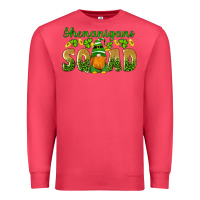Cardinal shenanigans squad gnomes shamrock gold leopard glitter Premium Sweatshirt - Artiststas
