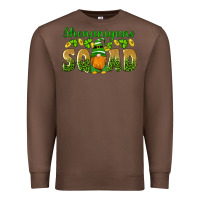 Chestnut shenanigans squad gnomes shamrock gold leopard glitter Premium Sweatshirt - Artiststas