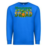 True Royal shenanigans squad gnomes shamrock gold leopard glitter Premium Sweatshirt - Artiststas