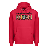 Cardinal my favorite people call me nanny Premium Hoodie - MaliasSmallBusiness