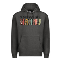 Charcoal Heather my favorite people call me nanny Premium Hoodie - MaliasSmallBusiness