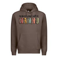Coffee my favorite people call me nanny Premium Hoodie - MaliasSmallBusiness