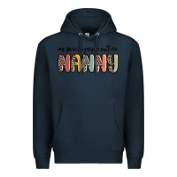 Navy my favorite people call me nanny Premium Hoodie - MaliasSmallBusiness