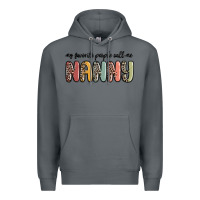 Rock my favorite people call me nanny Premium Hoodie - MaliasSmallBusiness