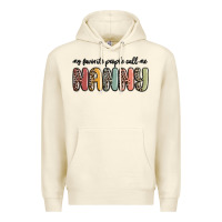 Sandshell my favorite people call me nanny Premium Hoodie - MaliasSmallBusiness