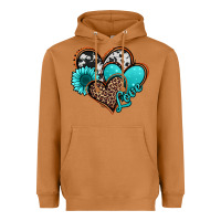 Meerkat love turquoise hearts Heavyweight Hoodie - Jasminsmagicworld