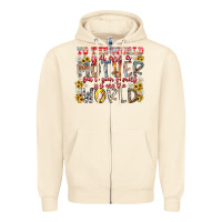 Sandshell mother world Zipper Hoodie - RacoonDesign