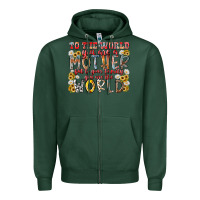 Sports Green mother world Zipper Hoodie - RacoonDesign