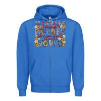 True Royal mother world Zipper Hoodie - RacoonDesign