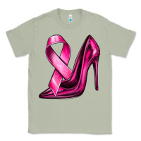 Breast Cancer Ribbon And Heels Classic Tee | Teevron