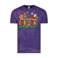 Cloud Purple baking christmas memories Vintage Tee - MaliasSmallBusiness