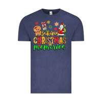 Vintage Denim baking christmas memories Vintage Tee - MaliasSmallBusiness