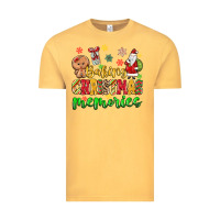 Vintage Mustard baking christmas memories Vintage Tee - MaliasSmallBusiness